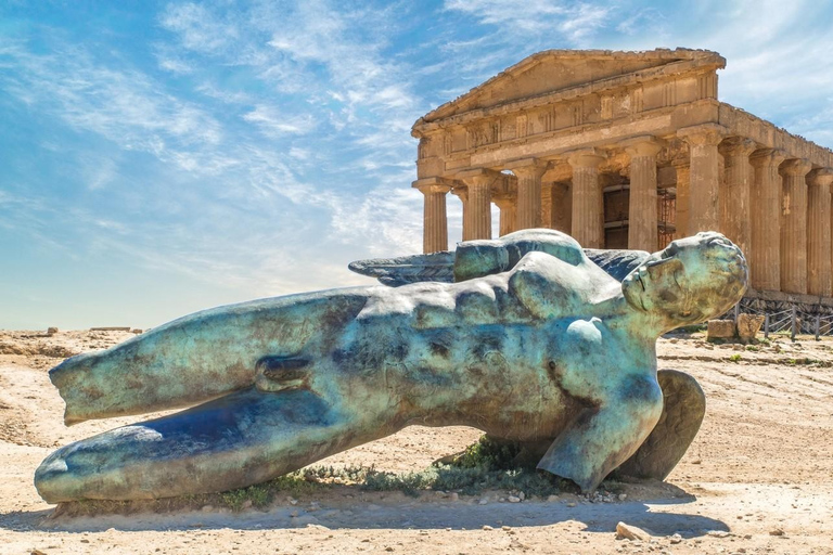 Von Catania aus: Agrigento-Piazza Armerina Audio-geführte Tour