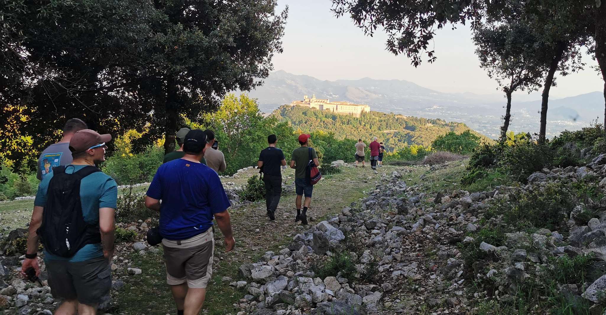 Impronte sui sentieri del campo di battaglia a Monte Cassino