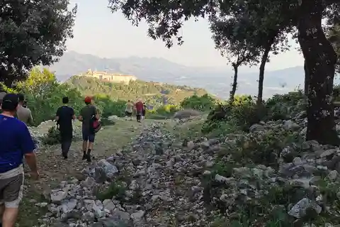Footprints on the Battlefield Trails at Monte Cassino