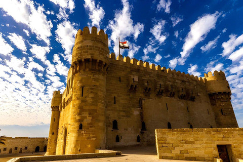 From Cairo: Alexandria Catacombs, Library & Qaitbay Citadel Private Tour