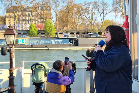 Seine River Sightseeing Guided Cruise Vedettes du Pont Neuf Departure Time - 12:00 pm