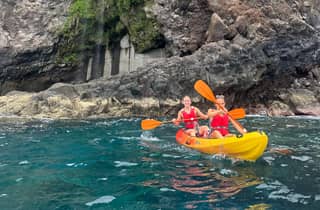 Funchal: KAYAK-Verleih oder geführte Tour mit Schnorcheln