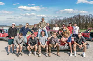 Prag: Einzigartiges Auto-Fußball