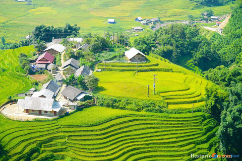 From Hanoi: Visit Sapa 3 Days & See The Terraced Fields Group Tour With A 4-Star Hotel