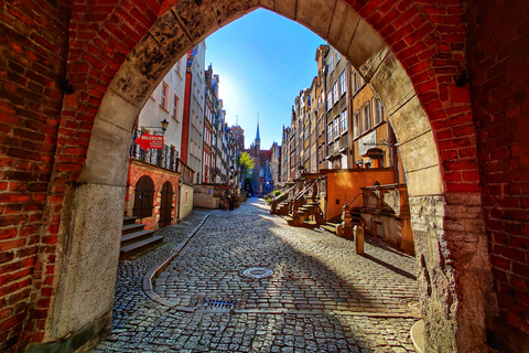 Gdańsk Starter : Explorez le quartier historique de la ville principaleGdańsk Starter - Main Town - petit groupe avec prise en charge par la voiture