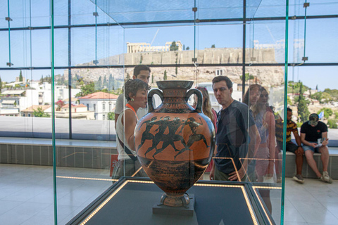 Atenas: Museu da Acrópole e passeio pela Acrópole à tardeTour com ingressos