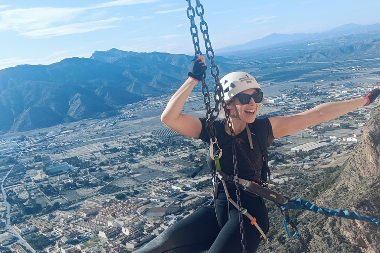 Redovan Via Ferrata, Sportive k2-k4 Section