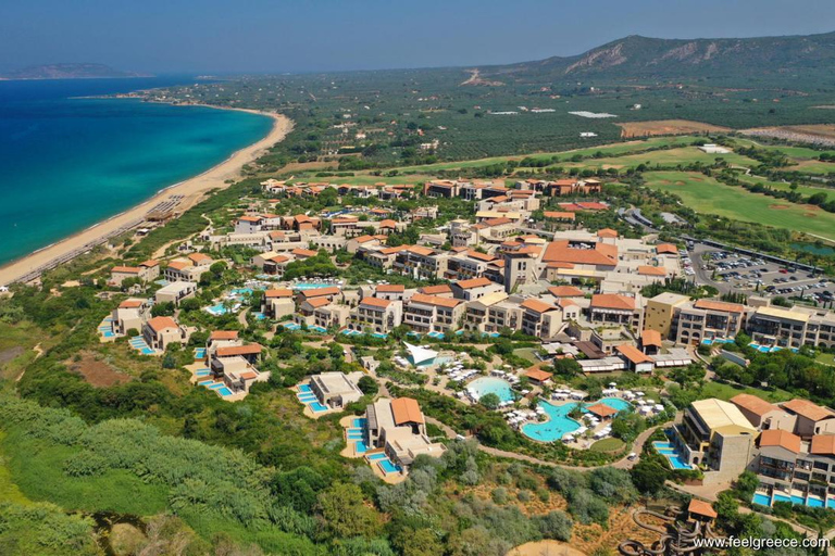 Łatwy transfer vanem z Aten do Costa Navarino