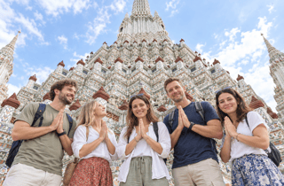 Bangkok: Geführte Tour Großer Palast, Wat Arun & Wat Pho