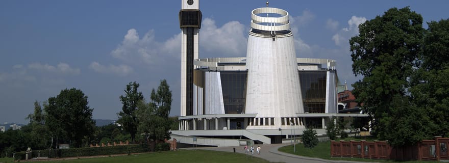 Łagiewniki-Sanctuaire de la Divine Miséricorde et Jean-Paul II