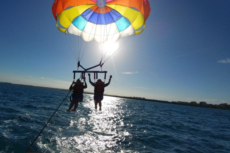 Alicante: Full Activity E-Bike Tour with Snorkeling and Parasailing