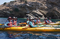 Naxos, Sea Kayak Trip at Rina Cave with Snorkeling & Picnic - Housity