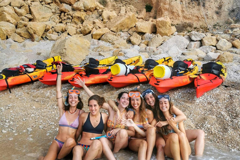 Jávea: Kayak trip to Granadella