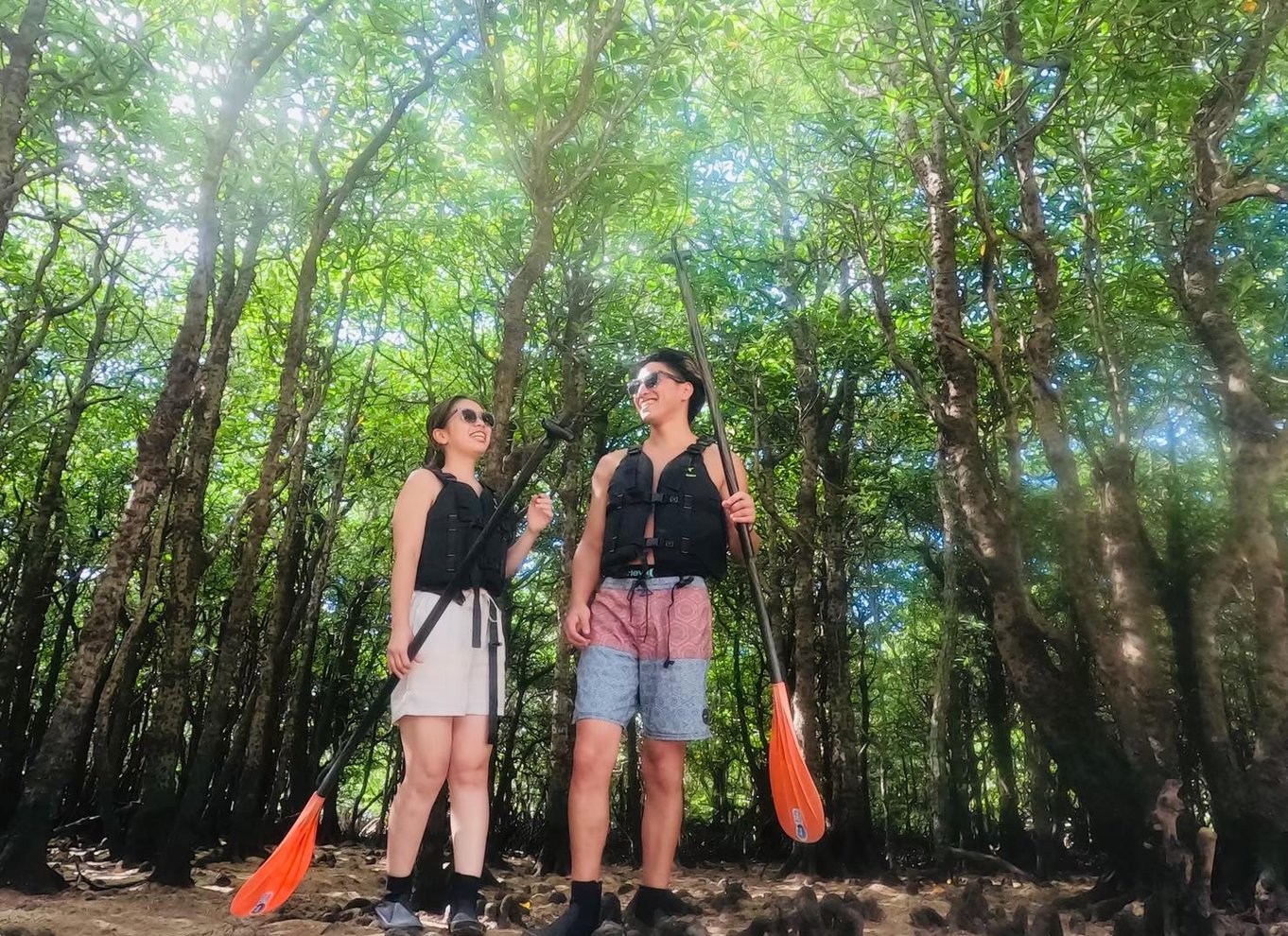 Ishigaki: Mangrove SUP eller kano & snorkling ved Phantom Island