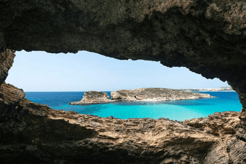 Tour privati in barca da Malta/Gozo: Comino e Laguna Blu