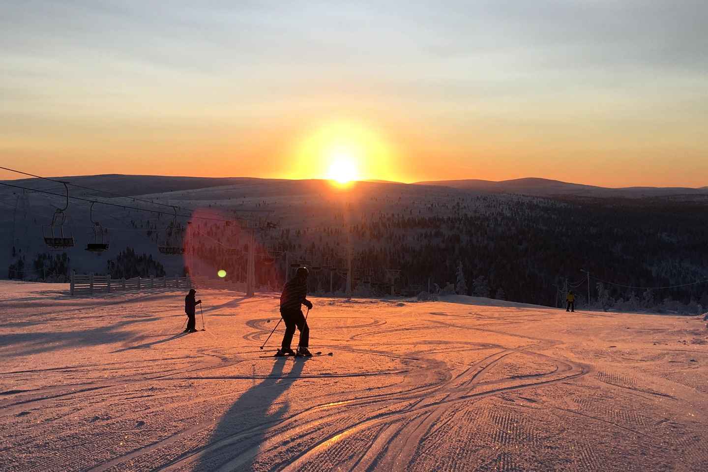 Saariselkä: Skíðaferð fyrir byrjendur