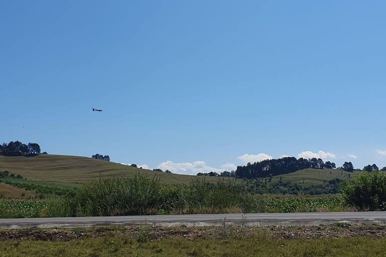 Brasov: Experiencia de vuelo en planeador en el aeródromo de Sanpetru