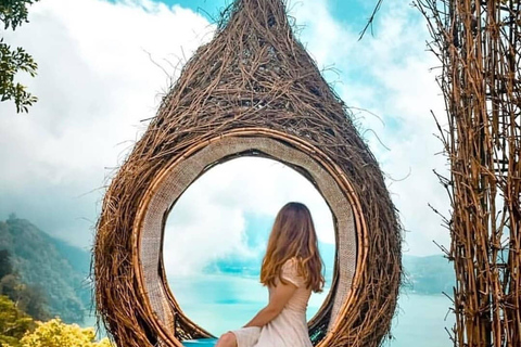 North Bali: Ulun Danu, Waterfalls, Swing and Monkey Forest Private Tour with Entry Ticket