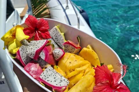 Tahiti : Excursion en bateau et snorkeling, demi-journée détente