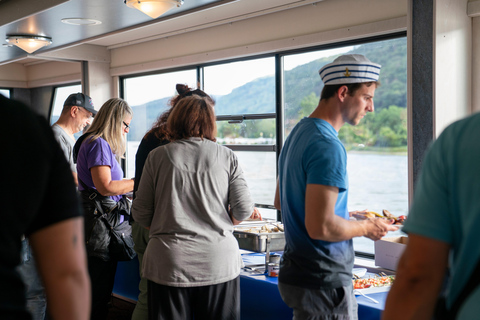 From Bingen: BBQ Cruise on the MV Vater Rhein BBQ Cruise on the MS Vater Rhein from Bingen