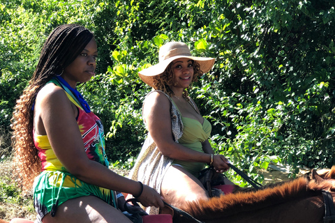 Montego Bay: ATV, Zipline, Catamaran, and Horseback Tour