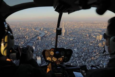 Wycieczka helikopterem na górę Fuji