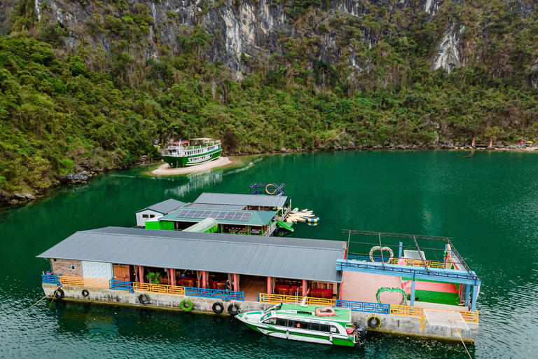 Hanoi: Bai Tu Long Bay Luxury Day Cruise with Lunch & Kayak