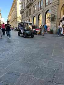 Florenz Panorama: Golf Cart geführte Stadtführung 90min
