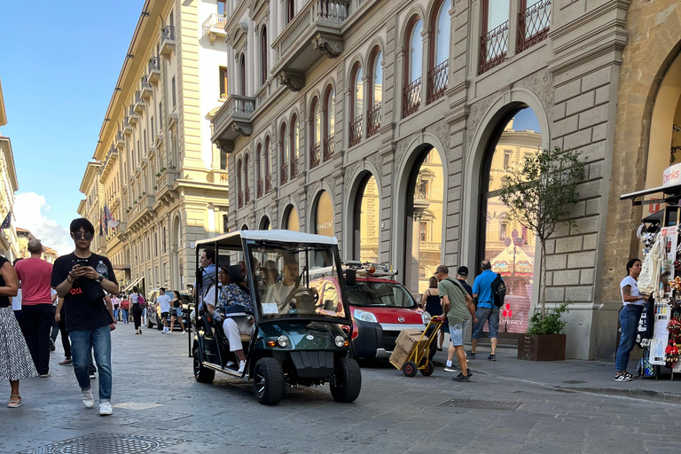 Tour della città di Firenze in golf cart e Piazzale Michelangelo