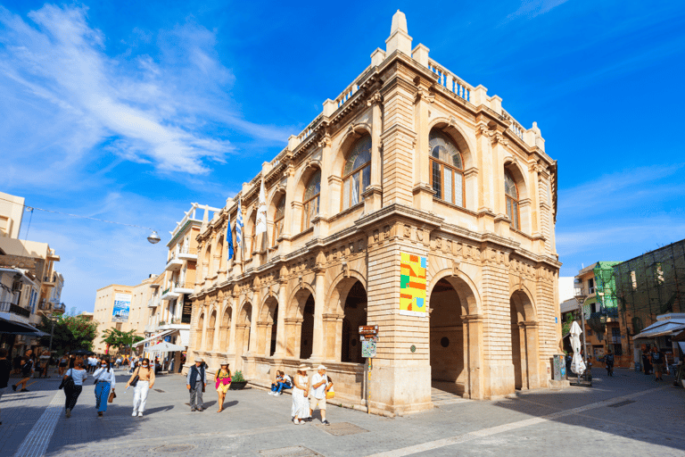 From Rethymnon: Day Trip to Knossos Palace & Heraklion City From Rethymnon: Knossos Palace and Heraklion Day Trip