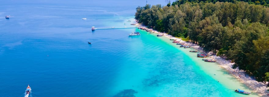 Koh Lanta : l'escapade ultime sur l'île de Kradan en bateau à longue queue