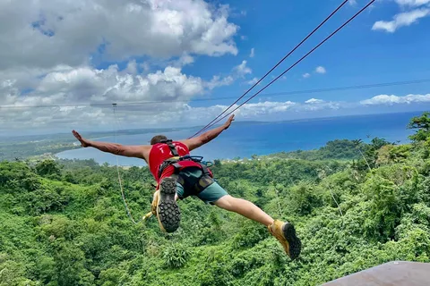 Vanuatu Jungle Canyon Swing