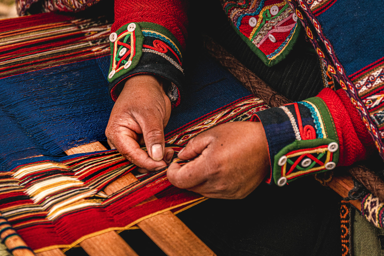 Authentic Andean Experience: Moray, Maras Salt Mines, and Chinchero Textile