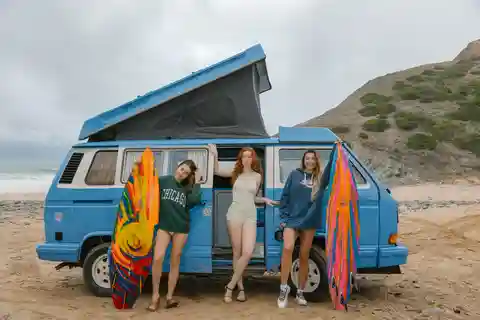 Algarve West Coast: Oceanfront Van Photoshoot Experience