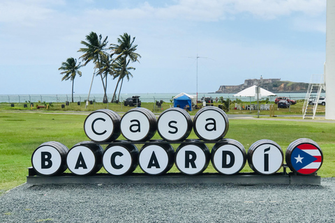 San Juan : visite combinée de la distillerie de rhum Bacardi et du vieux San Juan