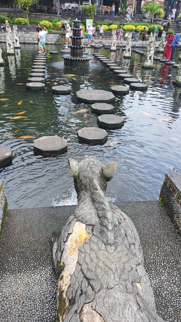 Himmelstor Lempuyang Tempel Tirta Gangga Und Jungfrauenstrand