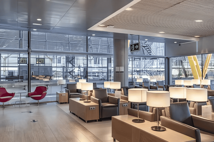 Madrid: Zugang zur Lounge am Flughafen Adolfo Suárez Madrid-Barajas. Foto: GetYourGuide