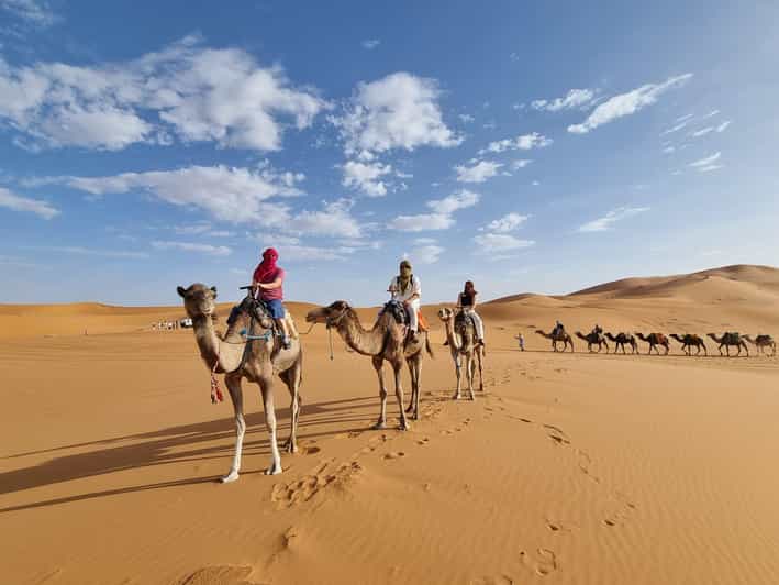3 jours d'excursion dans le désert du Sahara à Merzouga depuis Marrakech - bivouac
