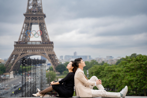 Paris : Séance photo privée avec un photographe professionnelPhotoshoot tôt le matin