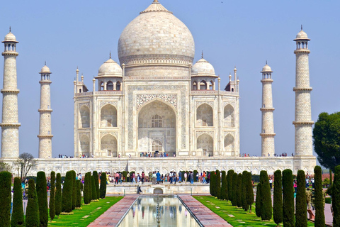 From Delhi: Sunrise Taj Mahal, Agra Fort &amp; Baby Taj Day TripOnly Car, Driver and Guide Service only