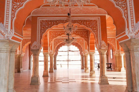 Jaipur: Private Full Or Half-Day City Tour by Car Private Jaipur Half-Day City Tour with Only Guide Service
