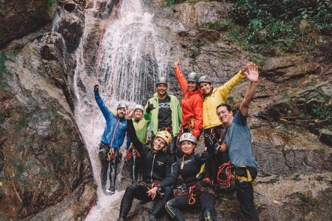Rappel tour from Medellin. Transport by car or motorcycle Rappel Experience. Transport by car (included)