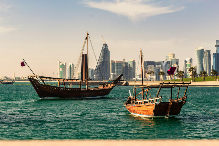 Doha: Private & shared Dhow Boat Tour, Souq Waqif, Corniche Doha: 2-Hour Shared Dhow Boat with Views