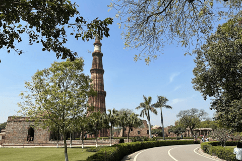 Delhi: Old and New Delhi Private Full or Half-Day Tour Full Day Tour with Guide Only - (Without Car & Driver)