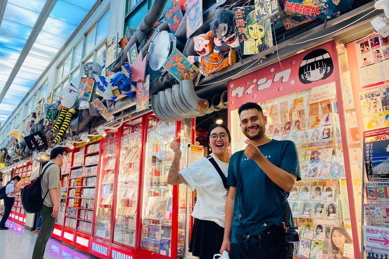 Tokio: Wycieczka piesza śladami anime i mangi w Nakano BroadwayTokio: Wycieczka piesza po Nakano Broadway – świecie anime i mangi
