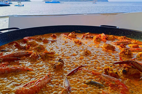 VIP paella Beach Hopping Cruise. Adults only all inclusive