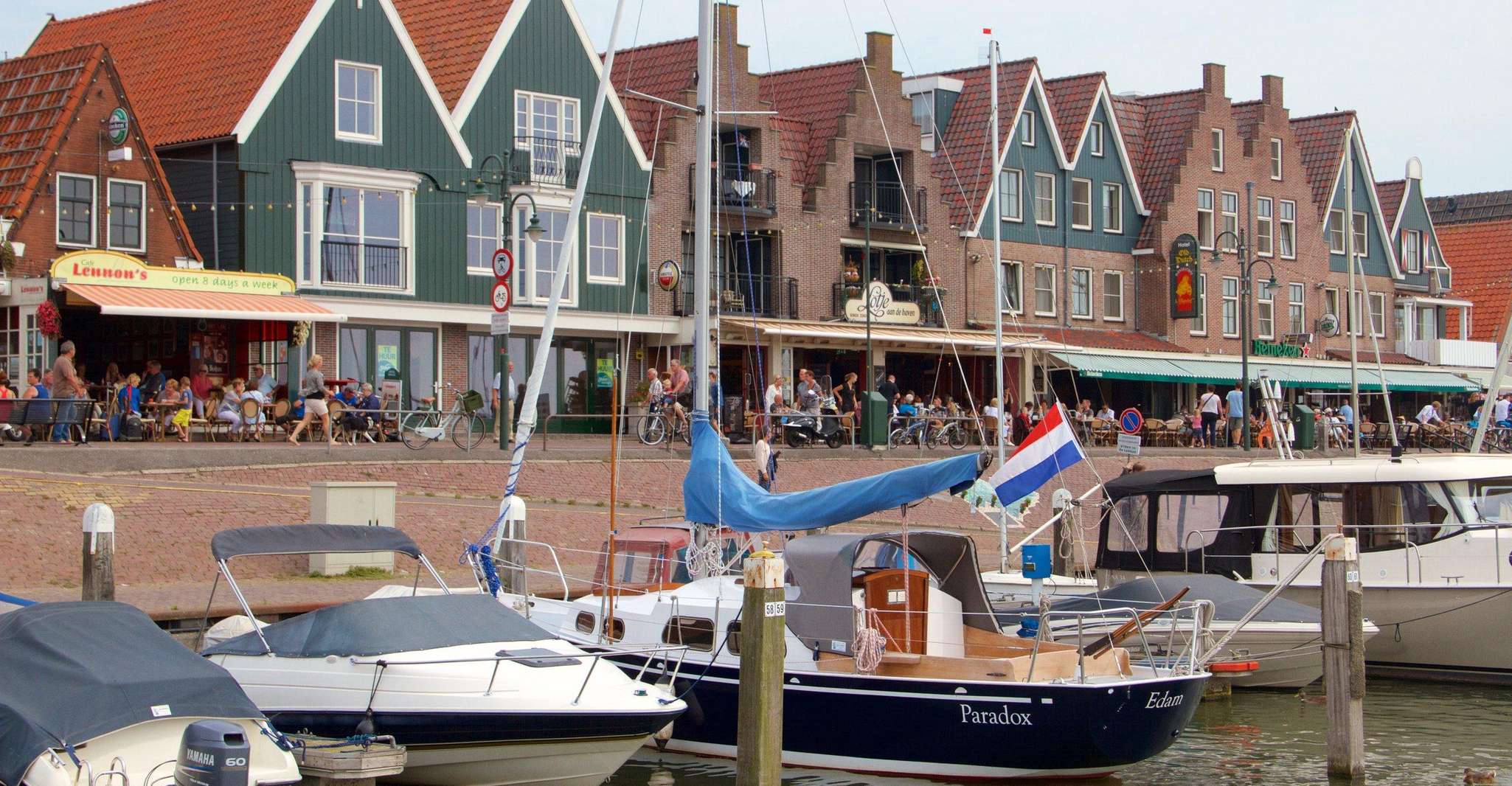Pays-Bas en voiture , Zaanse Schans - Volendam Edam - Marken - Hizvo