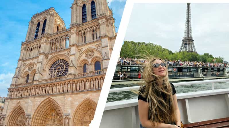 Paris: River Cruise with Notre Dame Free Entry Tour