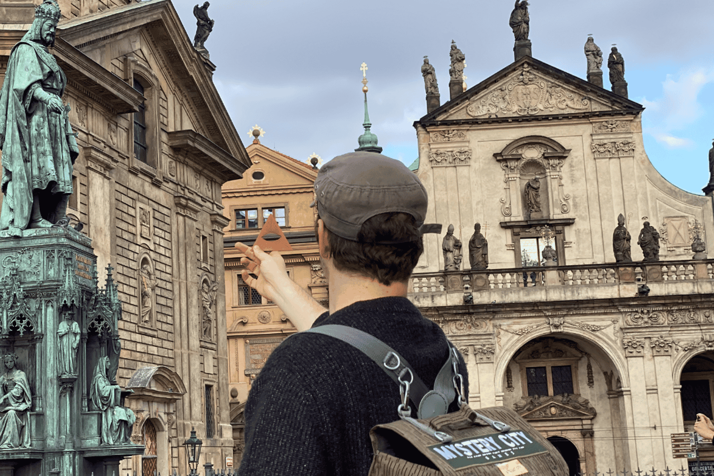 Praga: Gioco di Fuga all'Aperto con Caccia al Tesoro Autoguidata