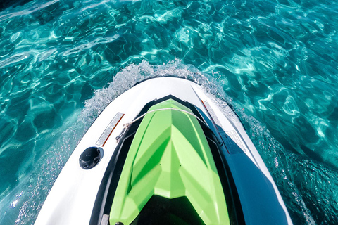 Le Lavandou: Jet ski ride without a boat license with breakfast, €170 per jet Le Lavandou: Jet ski tour without a boat license, with breakfast